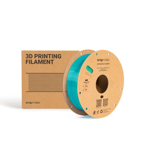 Snapmaker Silk Dual-Color PLA Filament in Sea Glass — spool, view 4