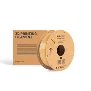 Snapmaker Silk Dual-Color PLA Filament in Solar Alloy — spool, view 4
