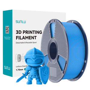 Sunlu PLA+ Filament — Cyan 1 kg spool