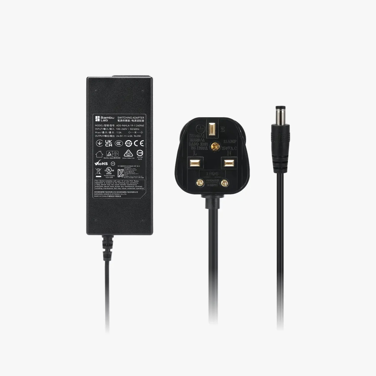 Bambu Lab AMS 2 Pro Switching Adapter Adapter for reliable power supply & drying function
